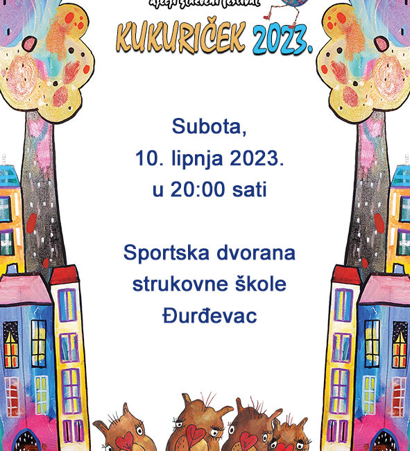 Sve je spremno za 21. Dječji međunarodni festival KUKURIČEK 2023. 